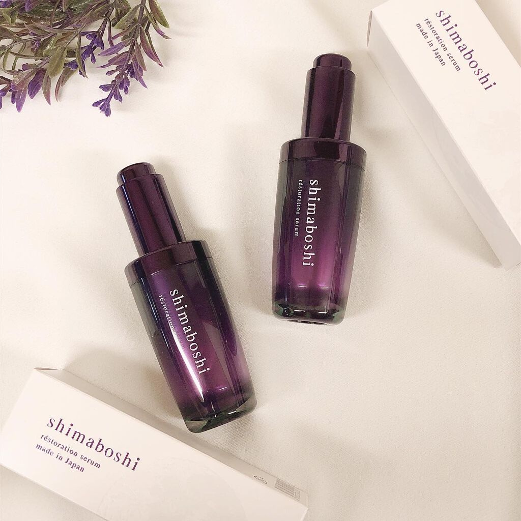 レストレーションセラム/shimaboshi/ブースター・導入液を使ったクチコミ（1枚目）