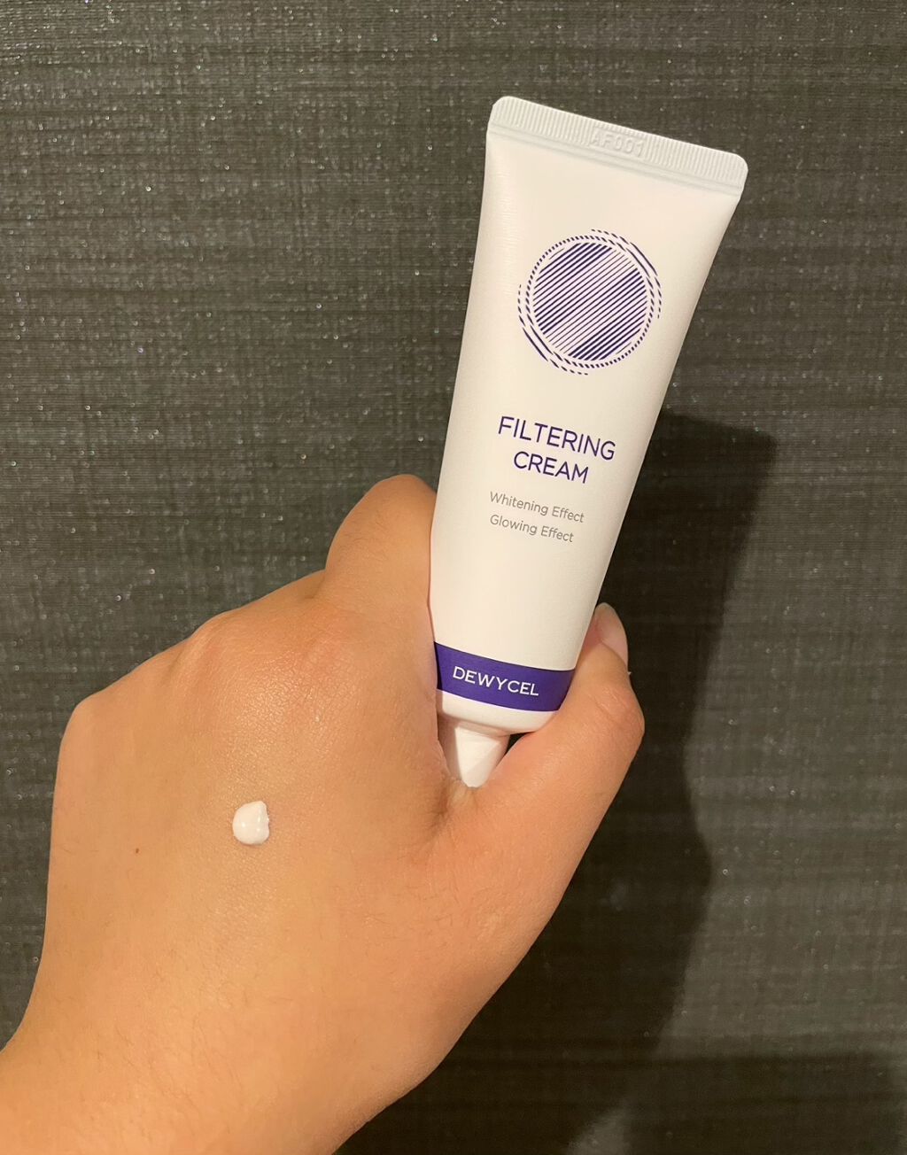 フィルタリングクリーム/DEWYCEL/日焼け止めクリームを使ったクチコミ（1枚目）