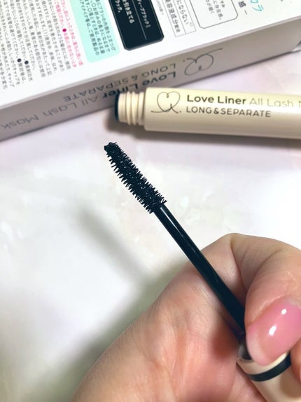 オールラッシュ マスク ロング&セパレート<マスカラ>/ラブ・ライナー/マスカラを使ったクチコミ(1枚目)