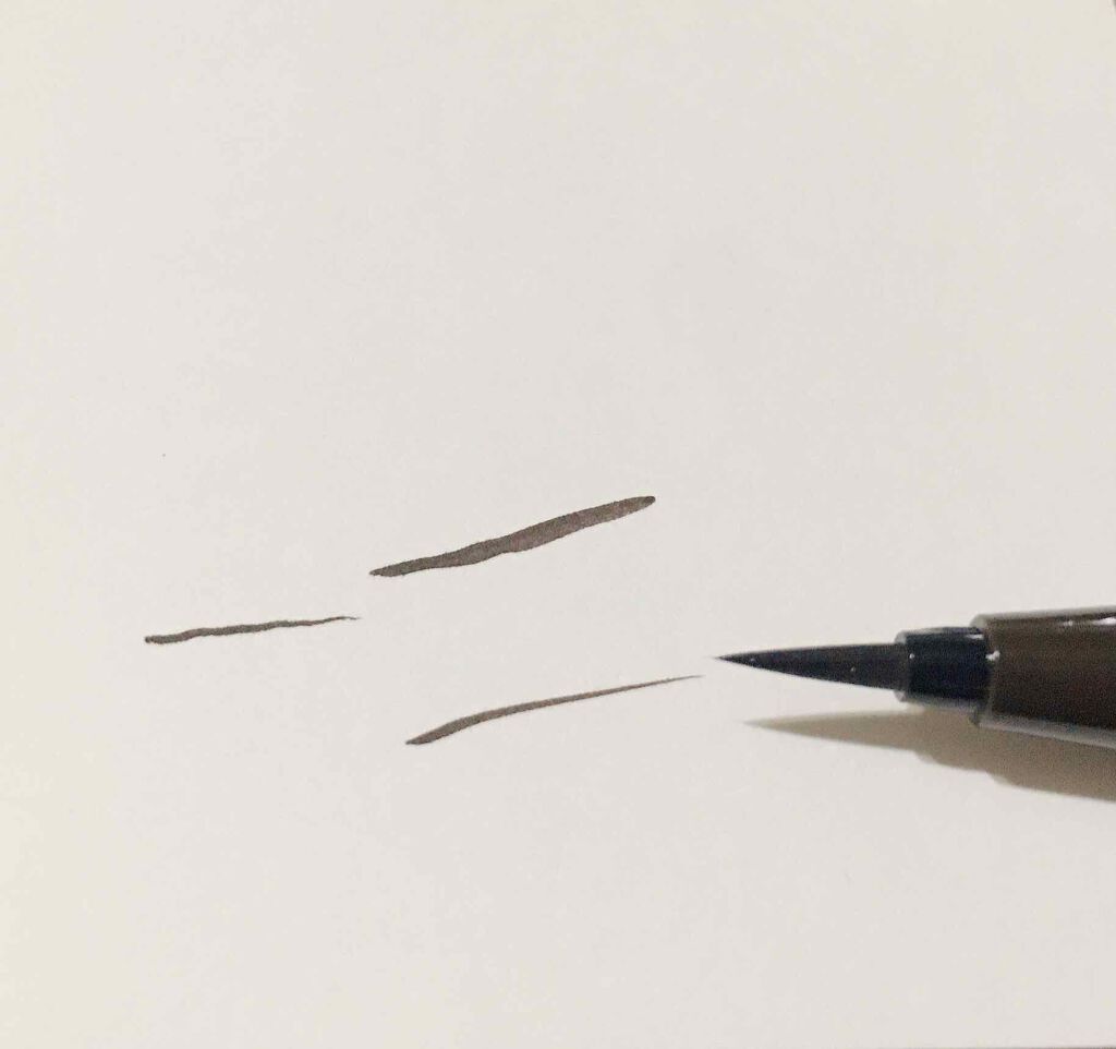 【旧品】シルキーリキッドアイライナーWP/D-UP/リキッドアイライナーを使ったクチコミ（3枚目）