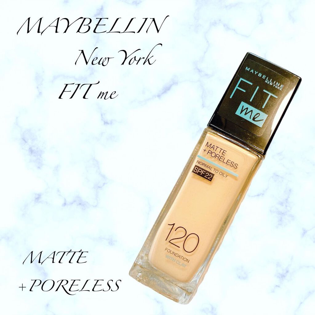 フィットミー リキッドファンデーション R/MAYBELLINE NEW YORK/リキッドファンデーションを使ったクチコミ(1枚目)