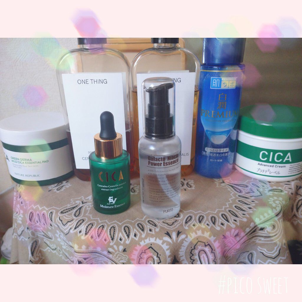 CICA advanced cream/プラチナレーベル/フェイスクリームを使ったクチコミ（1枚目）