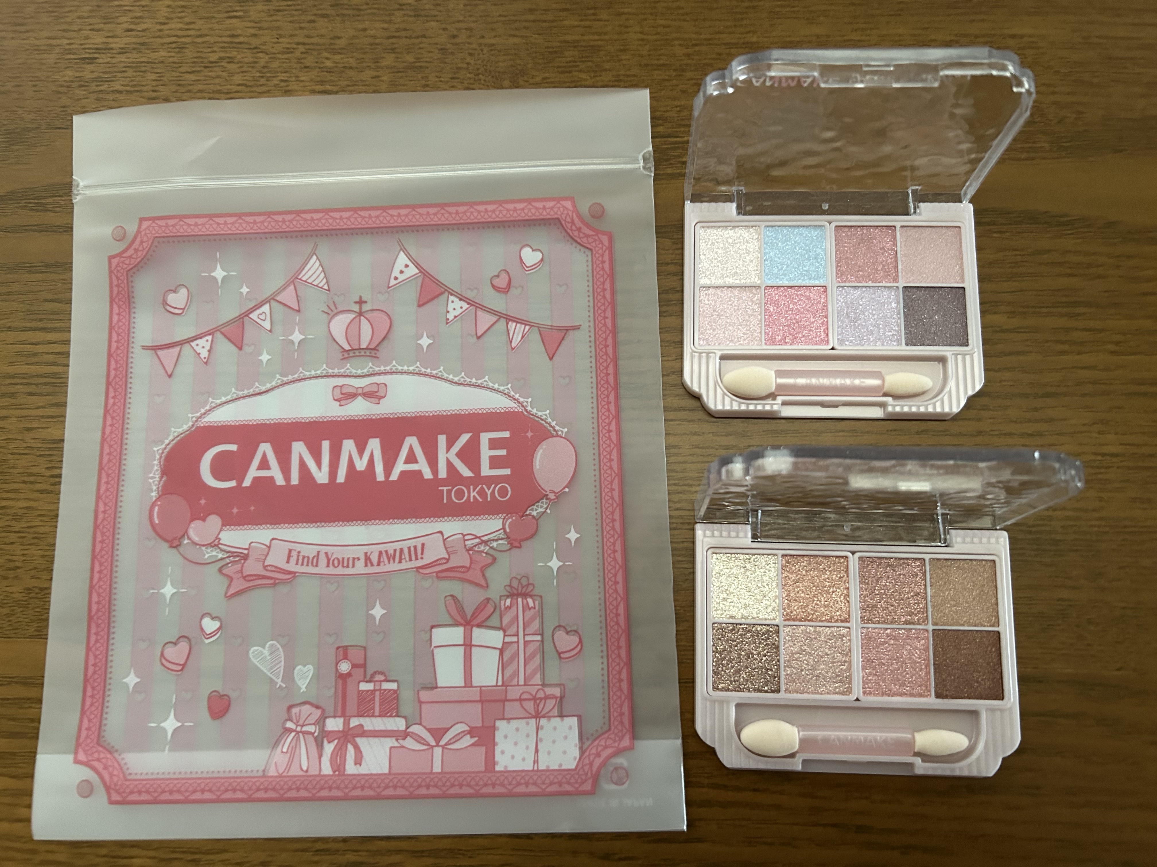 プティパレットアイズ（スパークリングタイプ）/キャンメイク/アイシャドウを使ったクチコミ（1枚目）