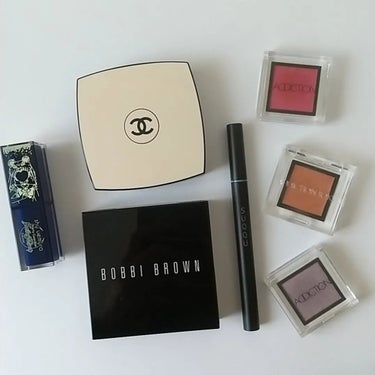 CHANEL レ ベージュ ヘルシー グロウ ブラッシュのクチコミ「#今日のメイク

今日もADDICTION。
ADDICTIONの単色アイシャドウは色んなアイ.....」（1枚目）