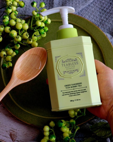 清柑柚子コンブチャパヒューム薄毛ケアシャンプー/TEABLESS/市販シャンプーを使ったクチコミ(2枚目)