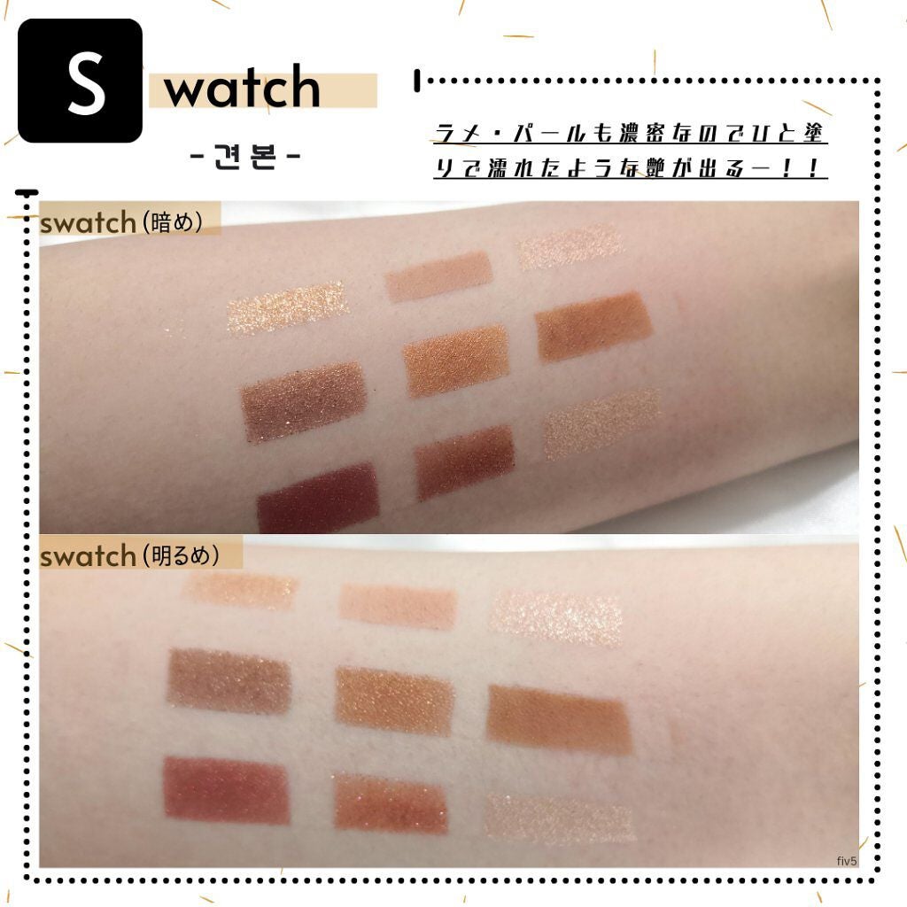 サマーソルスティス アイシャドーパレット/NARS/アイシャドウパレットを使ったクチコミ(3枚目)