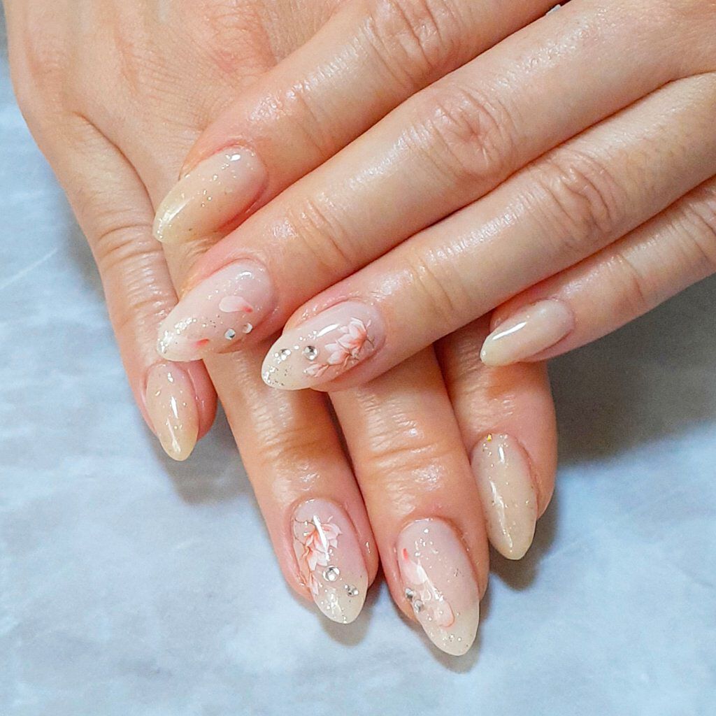 エンジェルクイーンジェル セレストピンク（Gr-22）/nail for all/ジェルネイルを使ったクチコミ（1枚目）