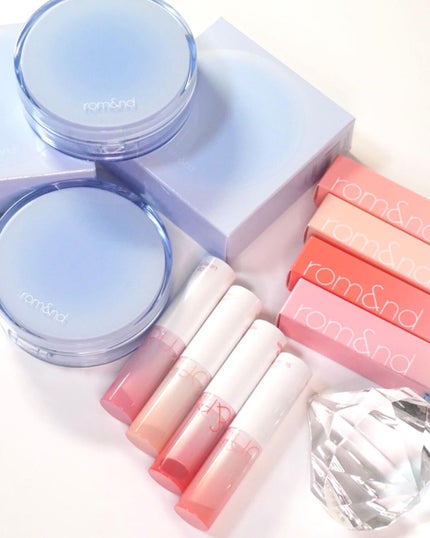 グラスティングメルティングバーム/rom&nd/リップバームを使ったクチコミ(1枚目)