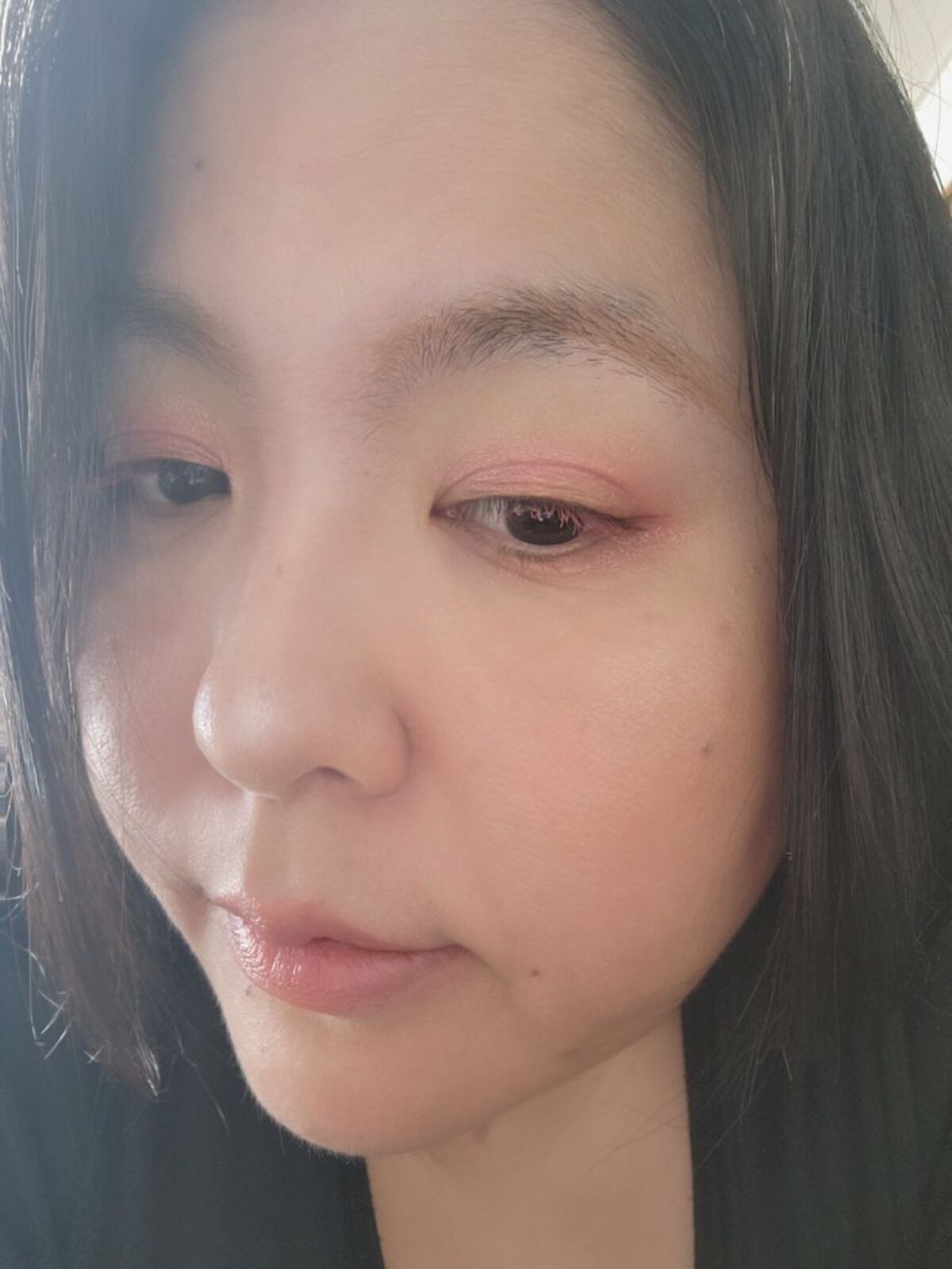 ジルスチュアート　アイダイヤモンド グリマー 06 midnight cherry ＜ミッドナイトチェリー＞（限定色）/JILL STUART/グリッターを使ったクチコミ（3枚目）