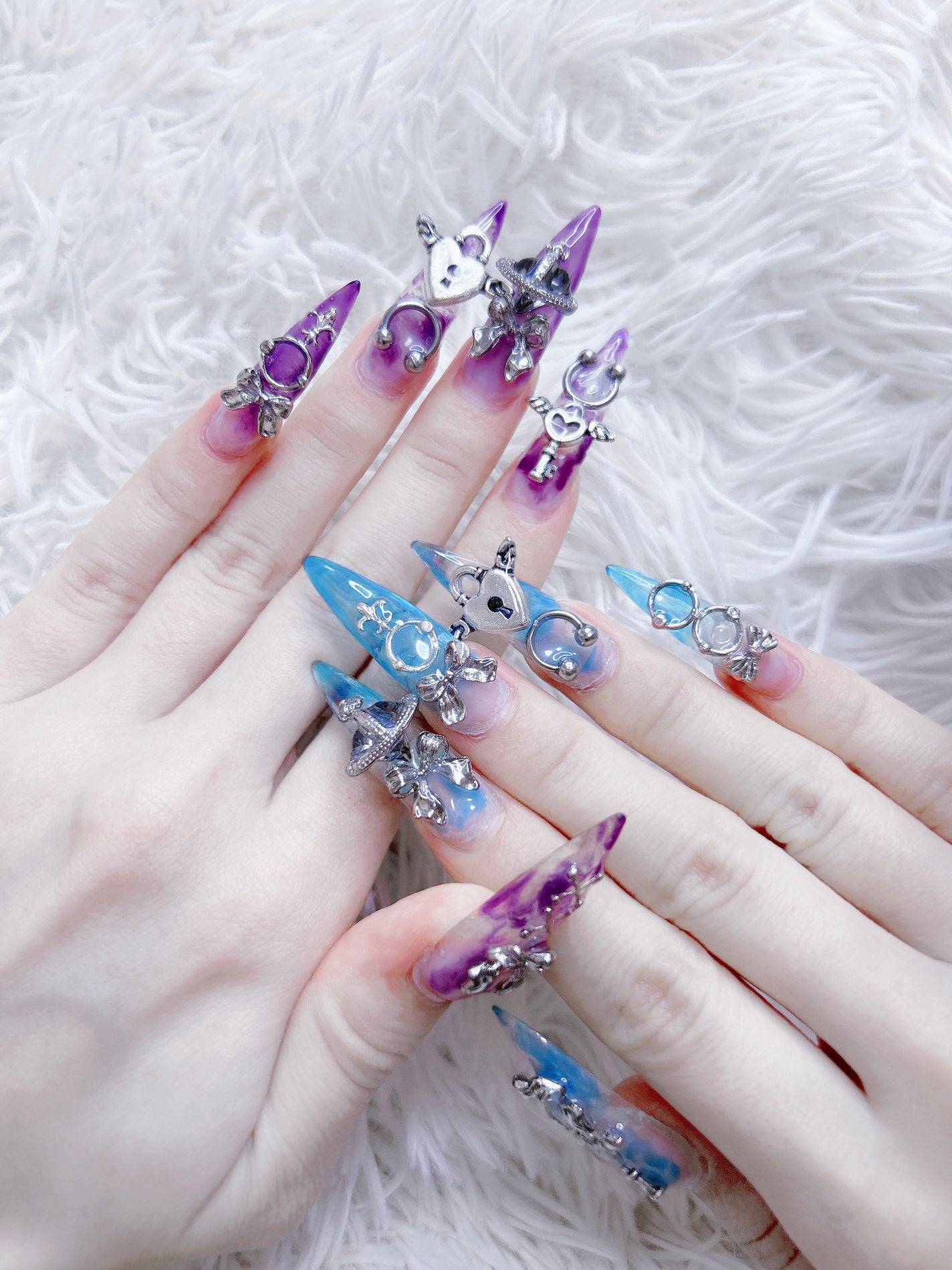 ジェルネイル(ライト対応)/セリア/ジェルネイルを使ったクチコミ(4枚目)