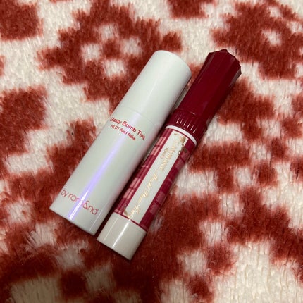 アンドバイロムアンド グラッシーボムティント/&nd by rom&nd/リップティントを使ったクチコミ(2枚目)