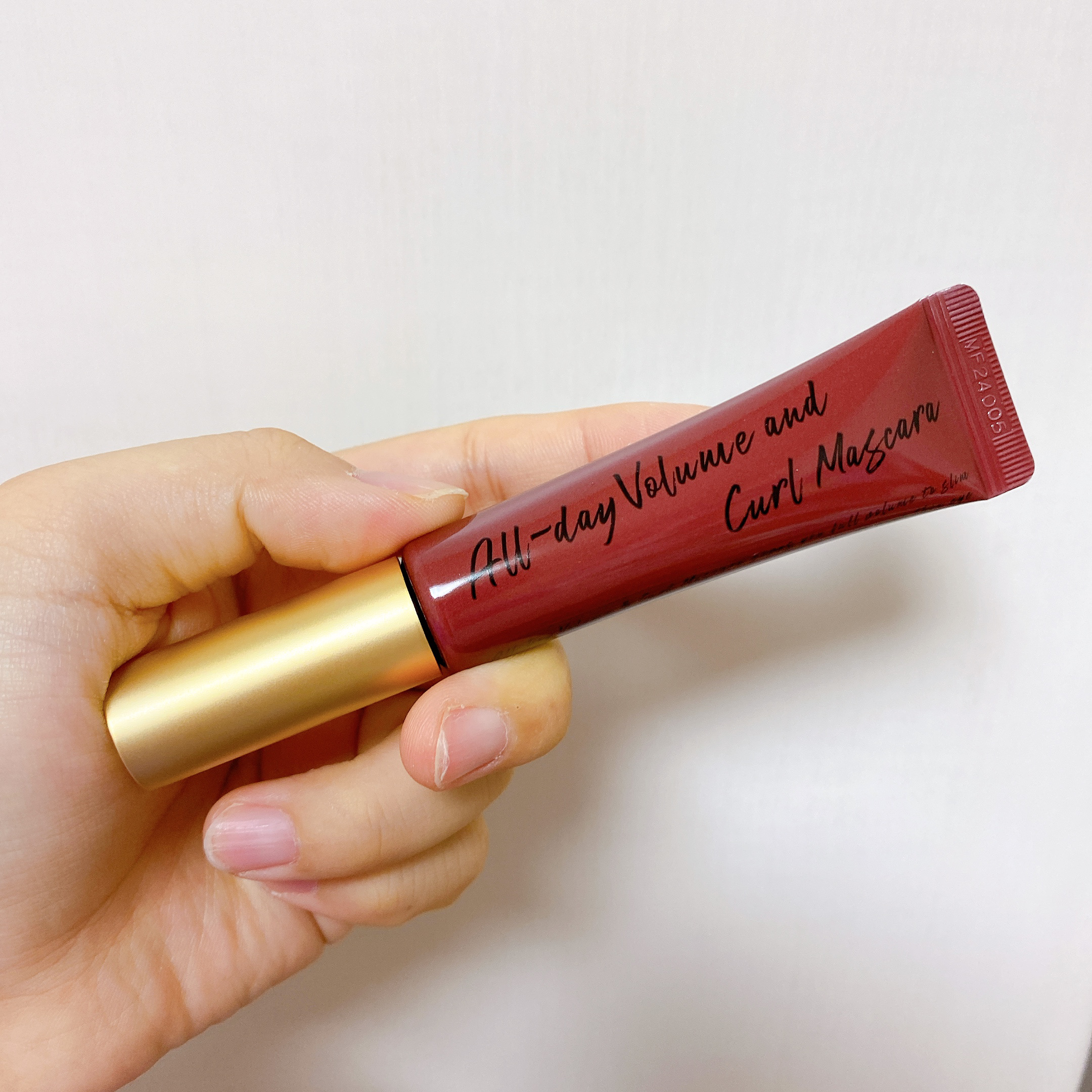 オールデイ ボリュームアンドカールマスカラ ローズブラウン/Milk Touch/マスカラを使ったクチコミ（2枚目）