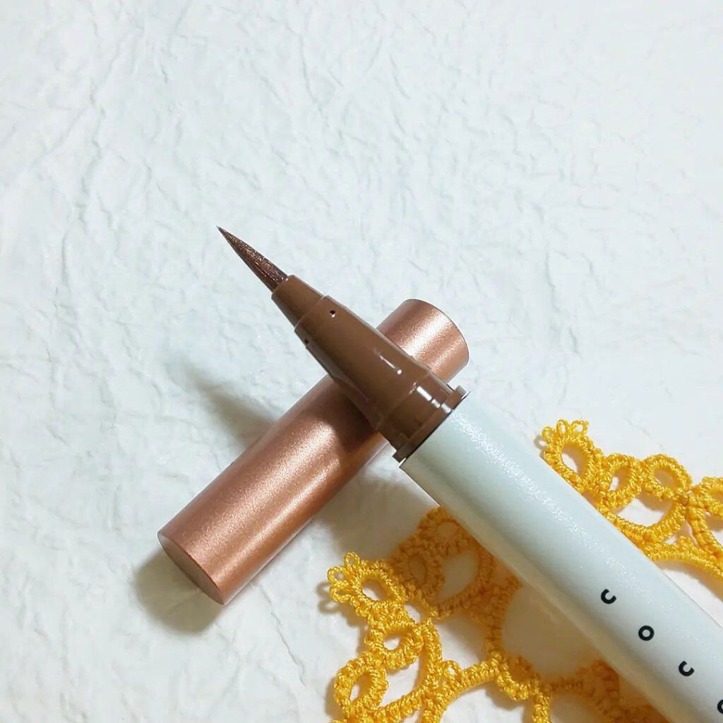 アイデザインライナー/COCOROIKI/リキッドアイライナーを使ったクチコミ（3枚目）