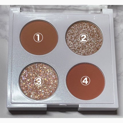 ゲットジュエルパレット/unleashia/アイシャドウパレットを使ったクチコミ(2枚目)