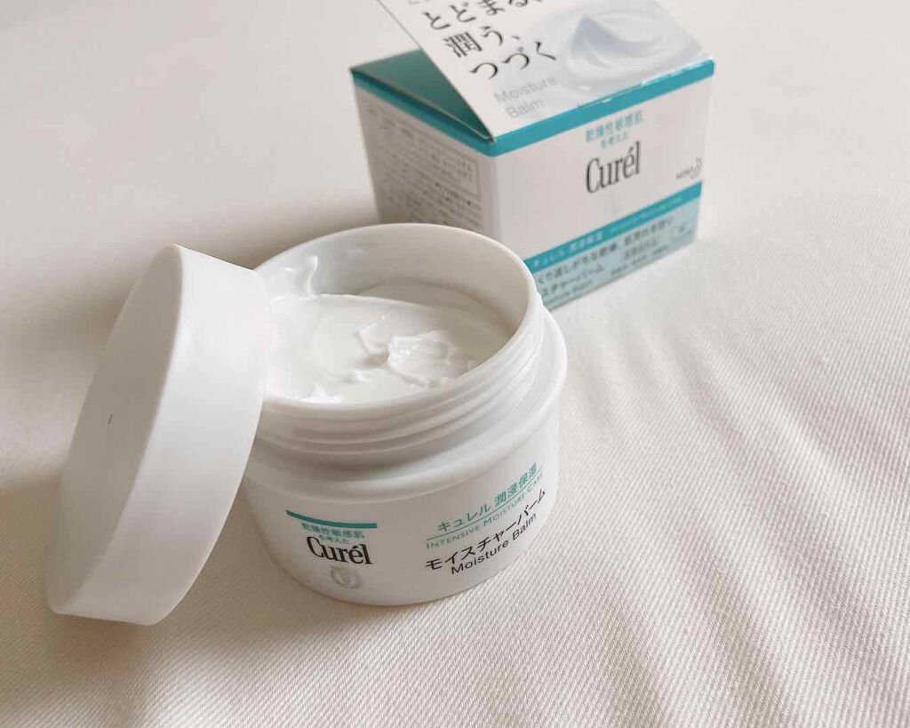モイスチャーバーム ジャー/キュレル/フェイスクリームを使ったクチコミ(1枚目)