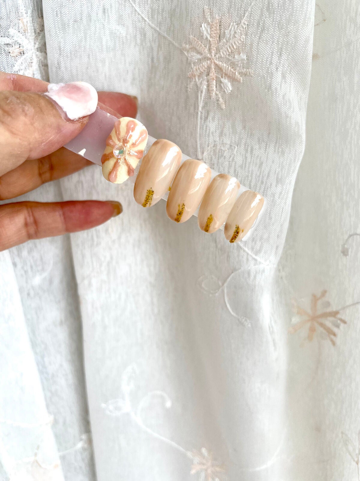 ジェルネイル(ライト対応)/セリア/ジェルネイルを使ったクチコミ(3枚目)