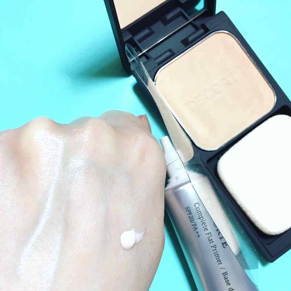 コンプリート フラット プライマー/DECORTÉ/化粧下地を使ったクチコミ（2枚目）