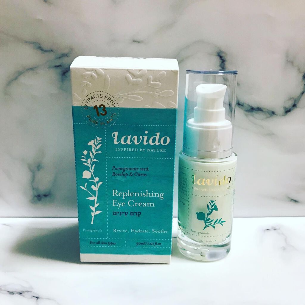 リプレニッシングアイクリーム/Lavido/アイケア・アイクリームを使ったクチコミ（1枚目）
