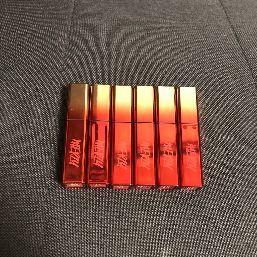 ザ ファースト ベルベット ティント シーズン3/MERZY/リップティントを使ったクチコミ(1枚目)