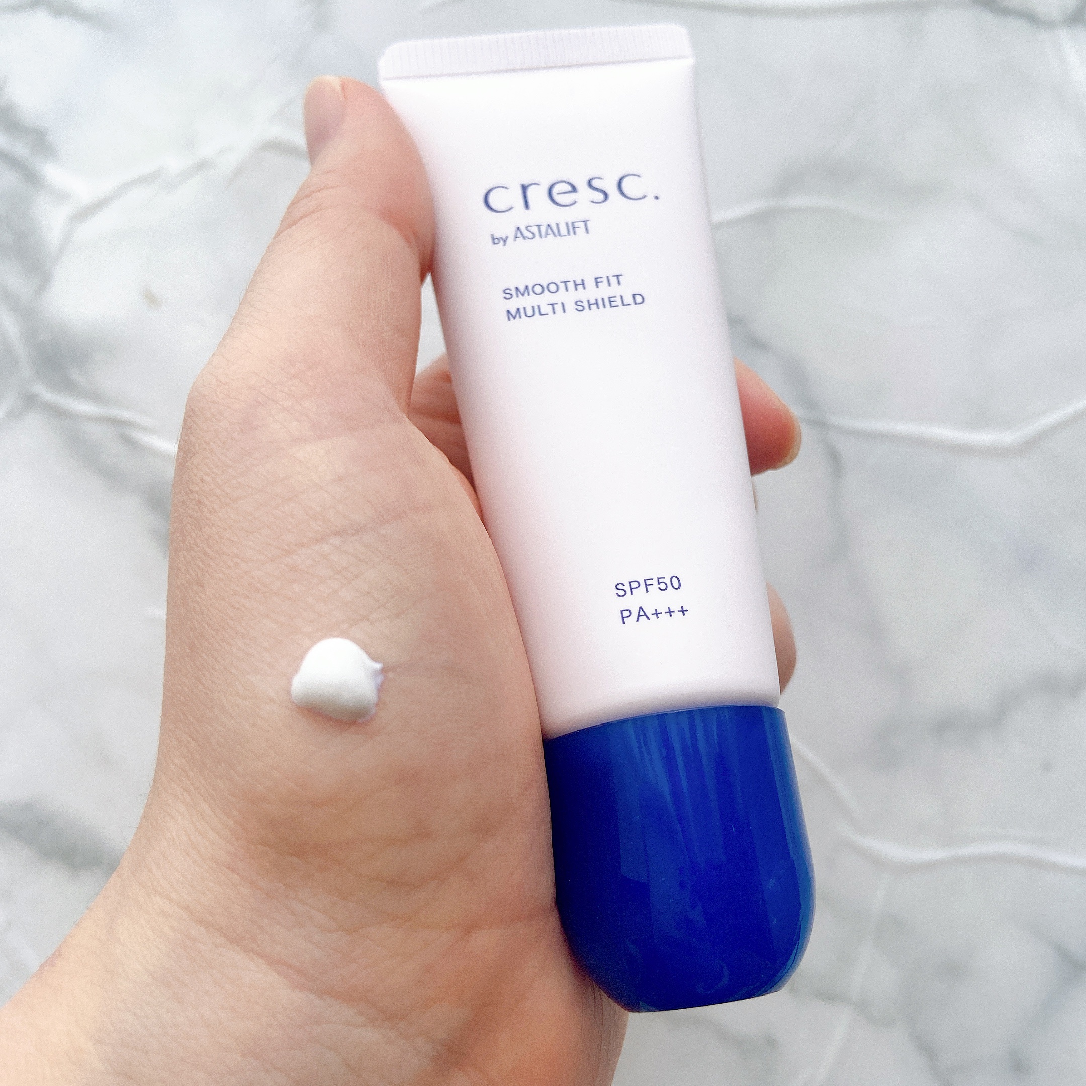 スムースフィット マルチシールド/cresc. by ASTALIFT/化粧下地を使ったクチコミ（3枚目）