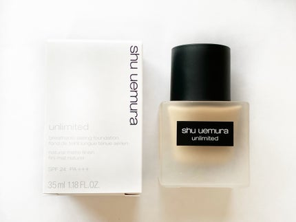 (旧)アンリミテッド ラスティング フルイド/shu uemura/リキッドファンデーションを使ったクチコミ(6枚目)