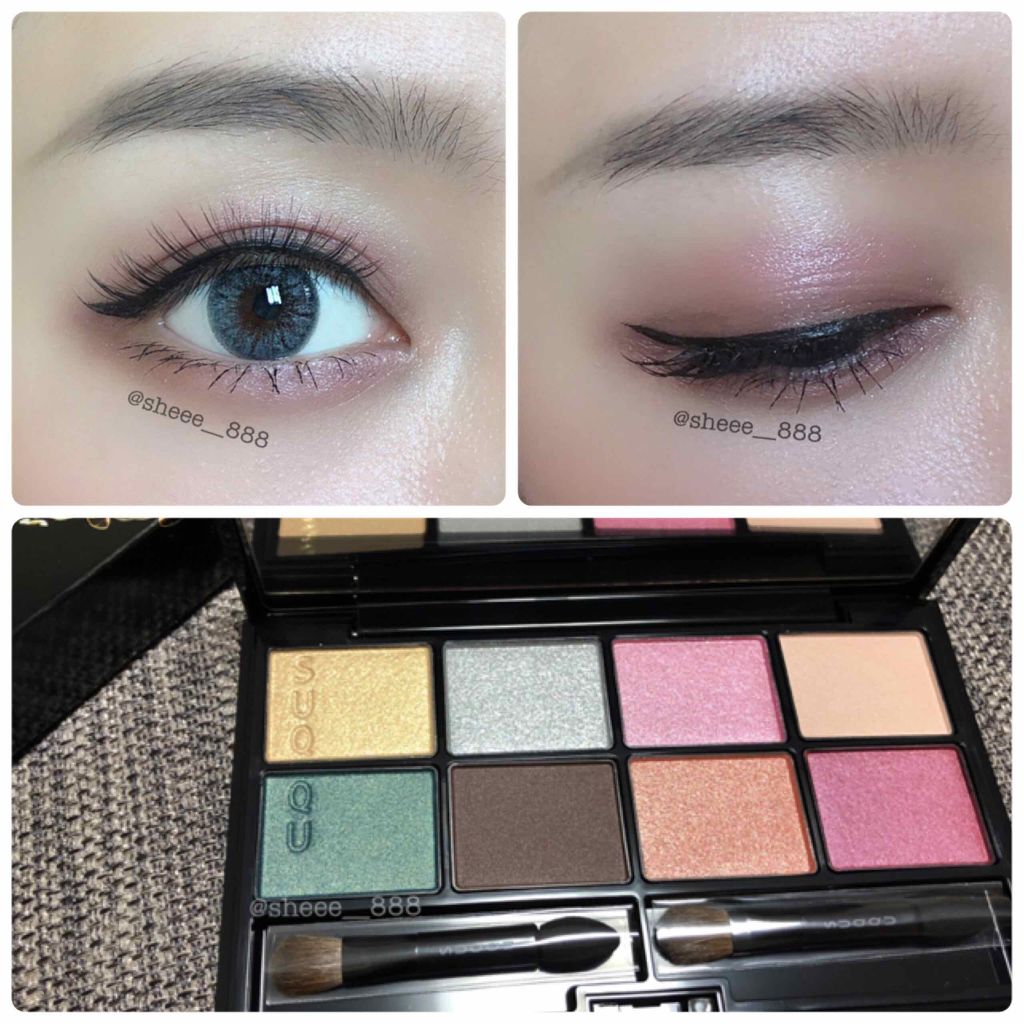 2018 クリスマス アイシャドウ コンパクト/SUQQU/アイシャドウパレットを使ったクチコミ（1枚目）