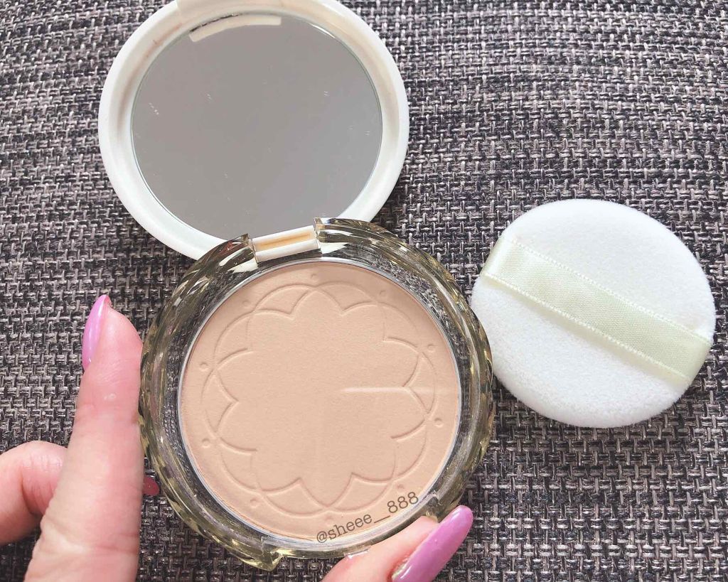 UVシルクカバーパウダー/CEZANNE/プレストパウダーを使ったクチコミ（2枚目）