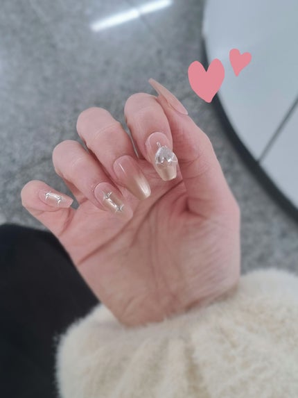 ネイルチップ(シールタイプ)/FINGER SUIT/ネイルチップ・パーツを使ったクチコミ(1枚目)