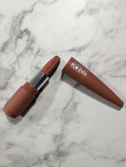 ルージュアーティスト ベルベットヌード/MAKE UP FOR EVER/口紅を使ったクチコミ(4枚目)