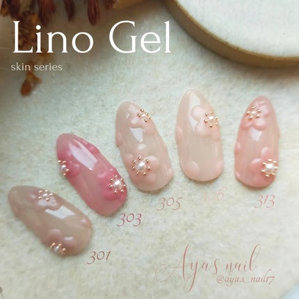 LinoGel ノンワイプトップコート/LinoGel/ジェルネイルを使ったクチコミ(3枚目)