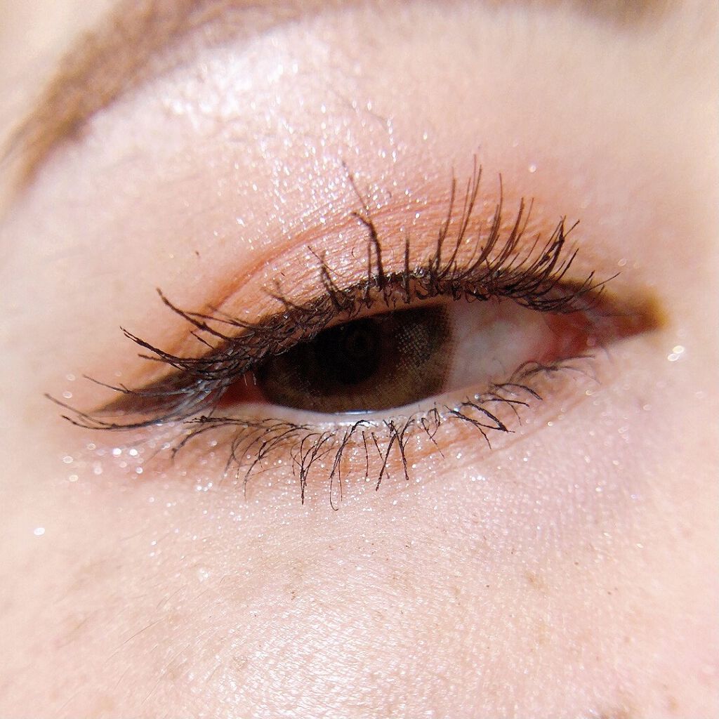 ヌードロップアイシャドウパレット 07 テンドコーラル/HOLIKA HOLIKA/アイシャドウパレットを使ったクチコミ（3枚目）