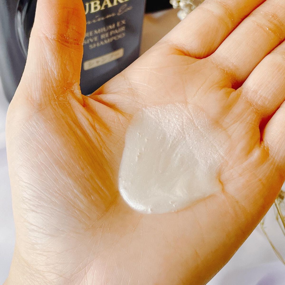 プレミアムリペアマスク（資生堂　プレミアムリペアマスク）/TSUBAKI/ヘアマスク・ヘアパックを使ったクチコミ（2枚目）