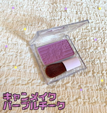 【旧品】パウダーチークス/キャンメイク/パウダーチークを使ったクチコミ(1枚目)