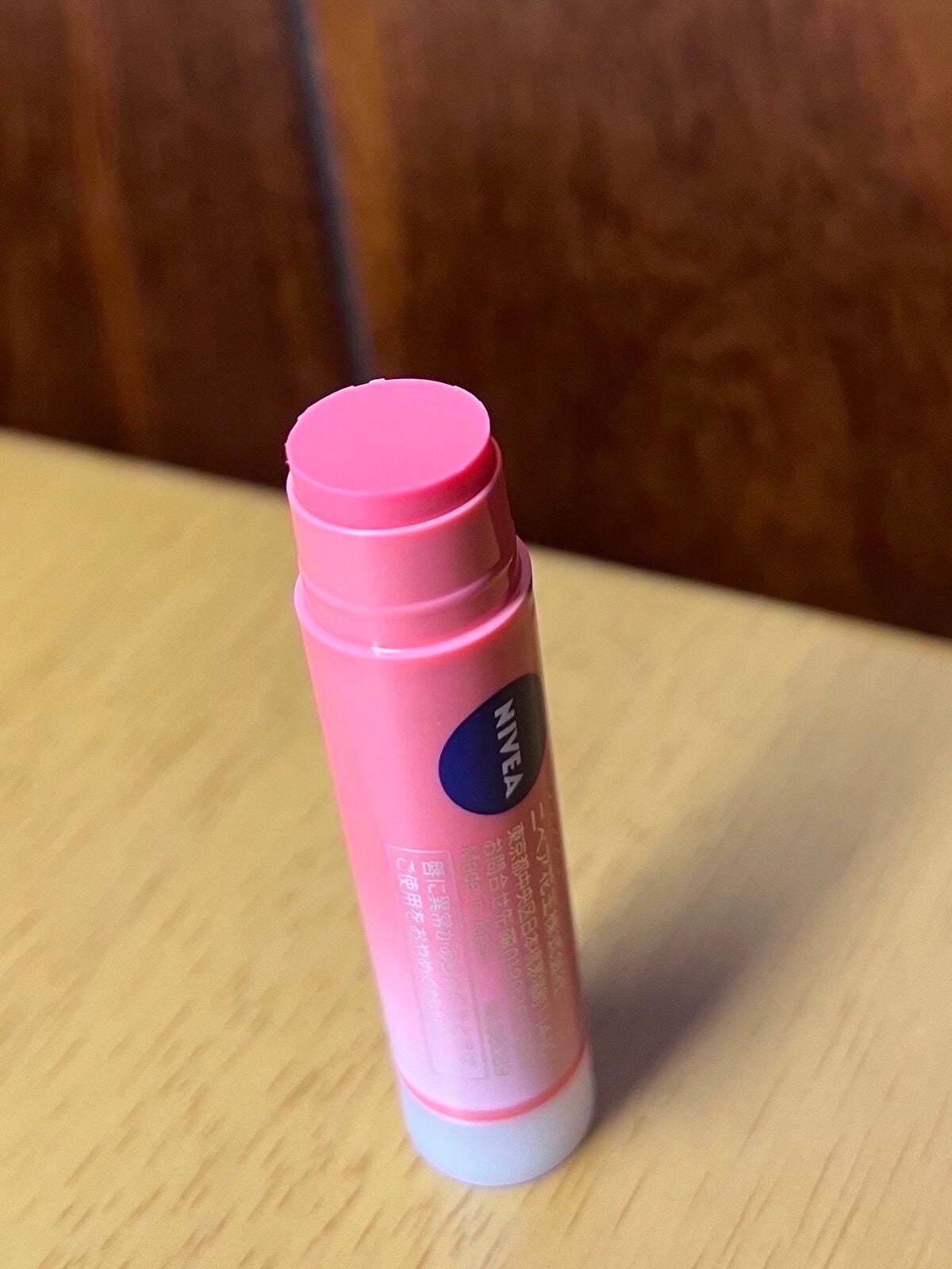 モイストピュアカラーリップ/ニベア/リップクリームを使ったクチコミ(3枚目)