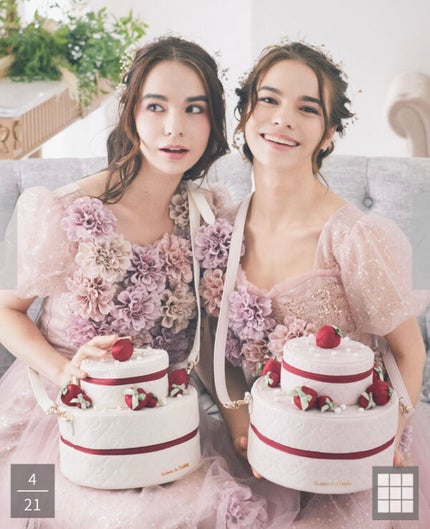 10eme anniversaire Bag/Maison de FLEUR/化粧ポーチを使ったクチコミ(2枚目)