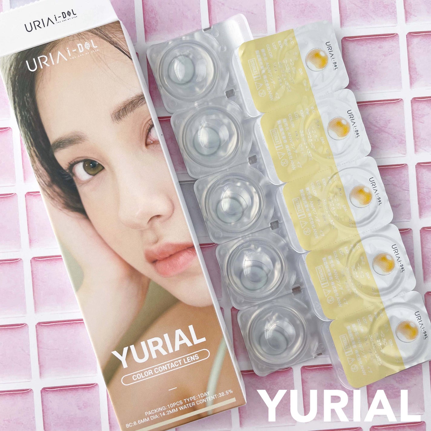 YURIAL 1DAY/URIA i-DOL/ワンデー(1DAY)カラコンを使ったクチコミ(5枚目)