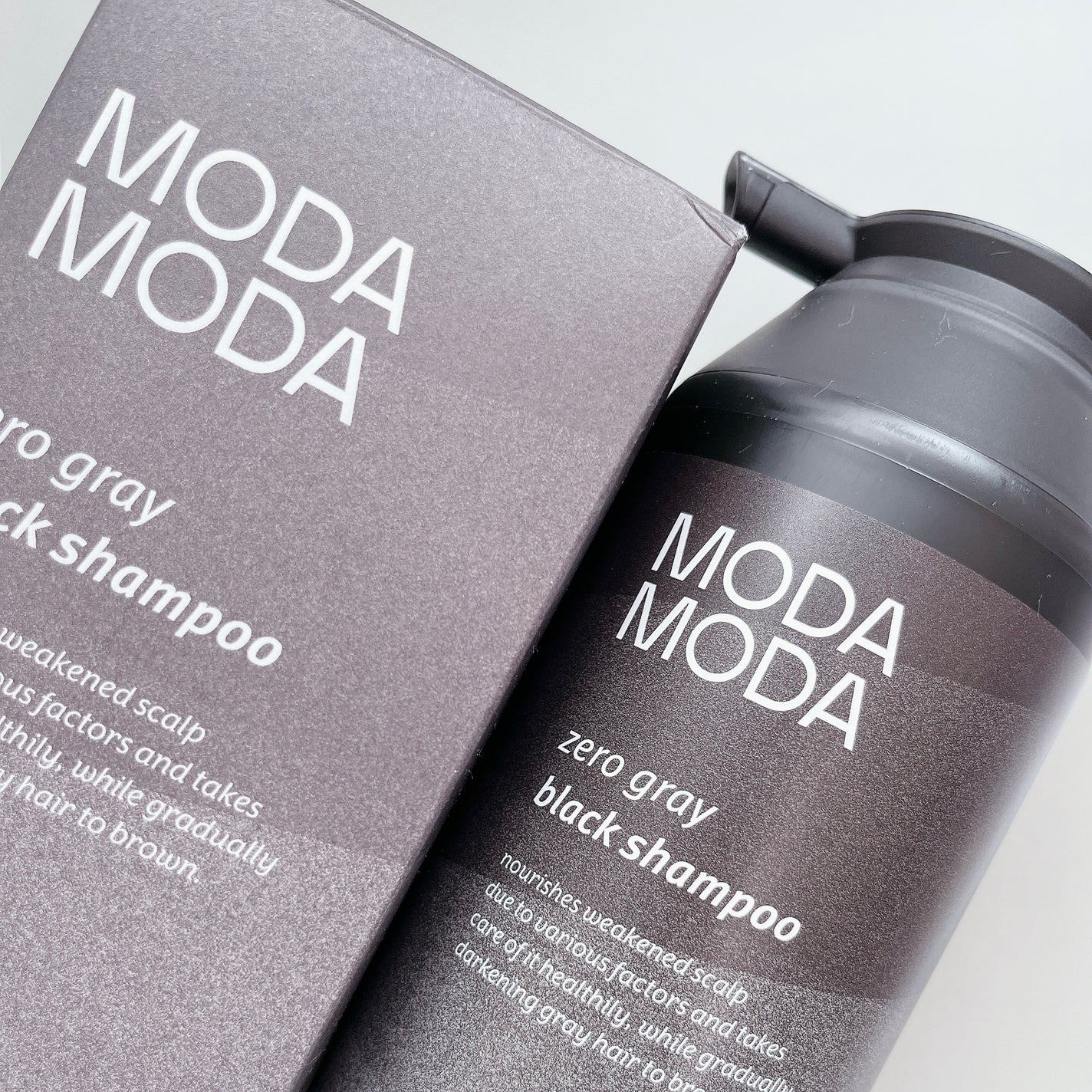 モダモダゼログレイシャンプー/MODAMODA/市販シャンプーを使ったクチコミ(3枚目)