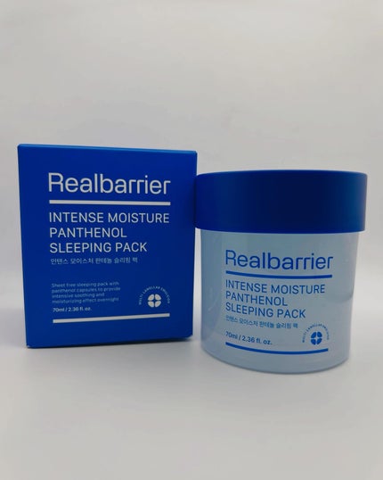 インテンスモイスチャーパンテノールスリーピングパック/Real Barrier/シートマスク・パックを使ったクチコミ(1枚目)