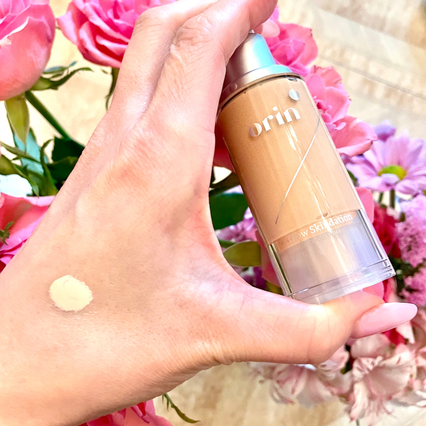 グロウスキンデーション/orin/化粧下地を使ったクチコミ(2枚目)