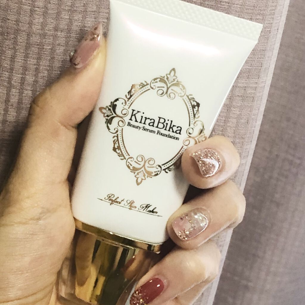 きらびか ビューティーセラムファンデーション/KiraBika/リキッドファンデーションを使ったクチコミ(1枚目)