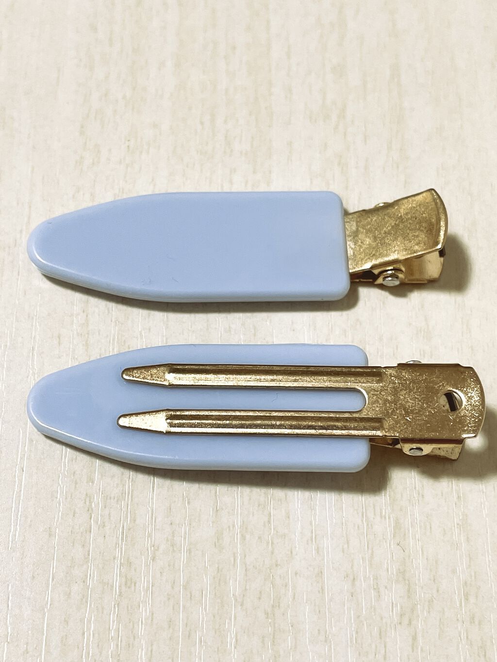 前髪クリップ/DAISO/ヘアアクセサリーを使ったクチコミ（2枚目）