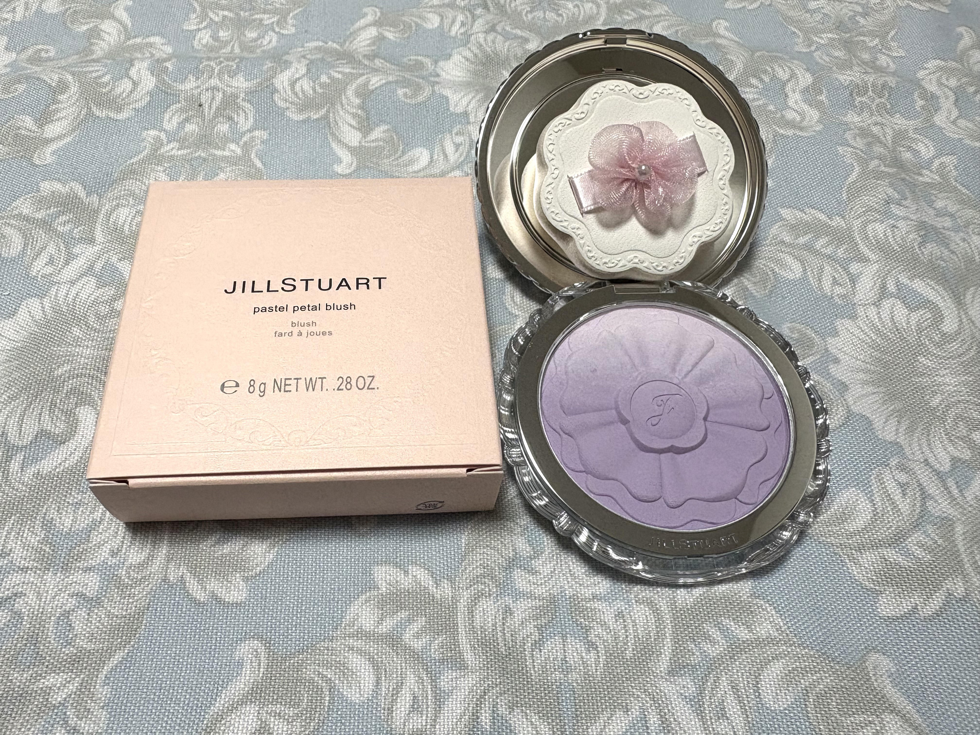 ジルスチュアート　パステルペタル ブラッシュ/JILL STUART/パウダーチークを使ったクチコミ（1枚目）