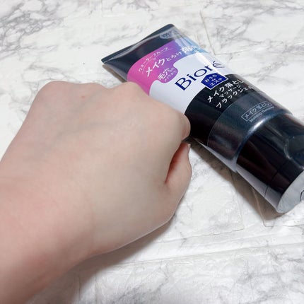 ビオレ おうちdeエステ メイク落とし マッサージブラックジェル/ビオレ/クレンジングジェルを使ったクチコミ(4枚目)