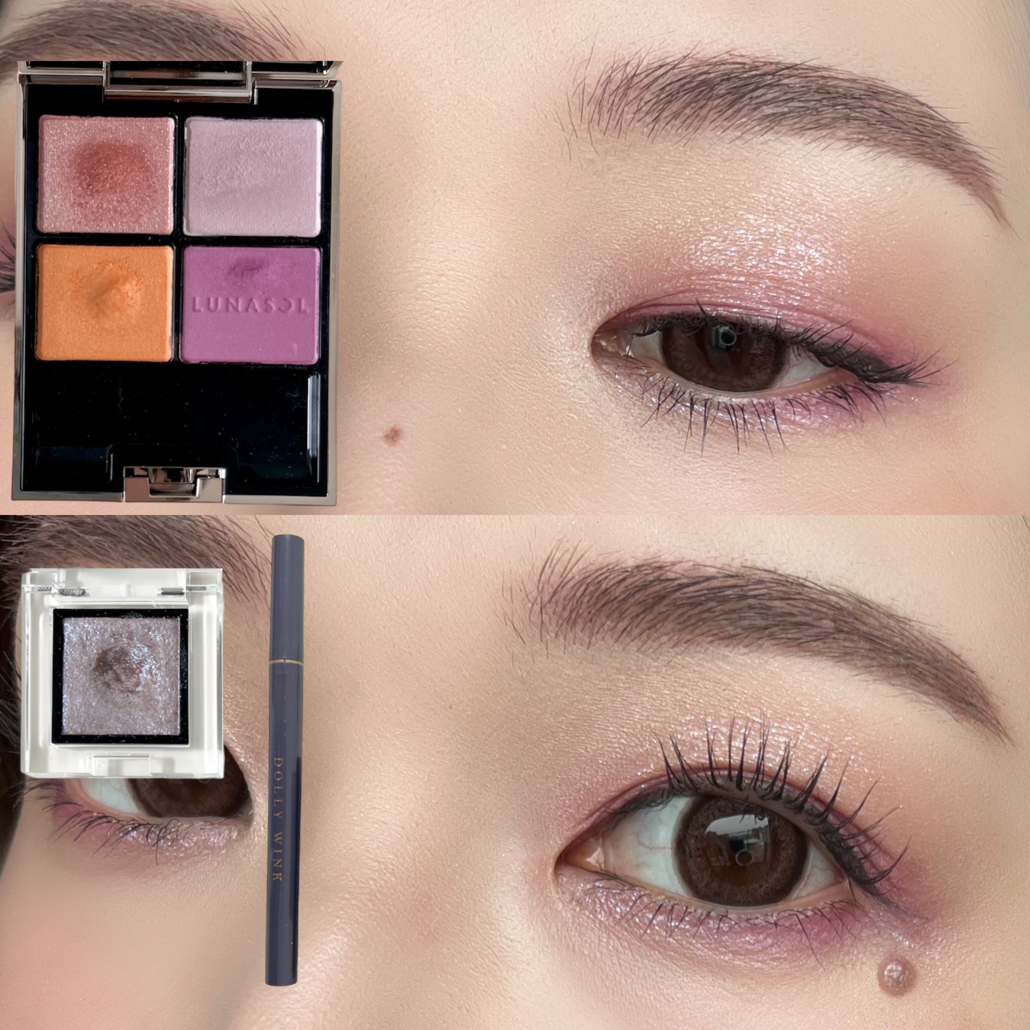 アイカラーレーション/LUNASOL/アイシャドウパレットを使ったクチコミ（1枚目）