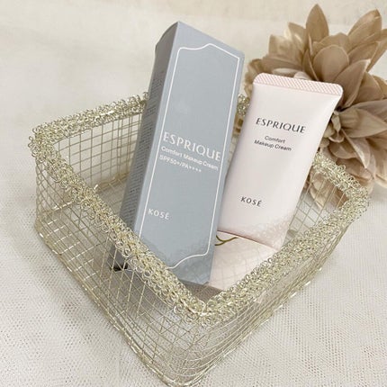 コンフォート メイククリーム〈色つき美容クリーム〉/ESPRIQUE/化粧下地を使ったクチコミ(5枚目)