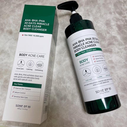 AHA·BHA·PHA 30デイズミラクルアクネボディクレンザー/SOME BY MI/ボディソープを使ったクチコミ(3枚目)