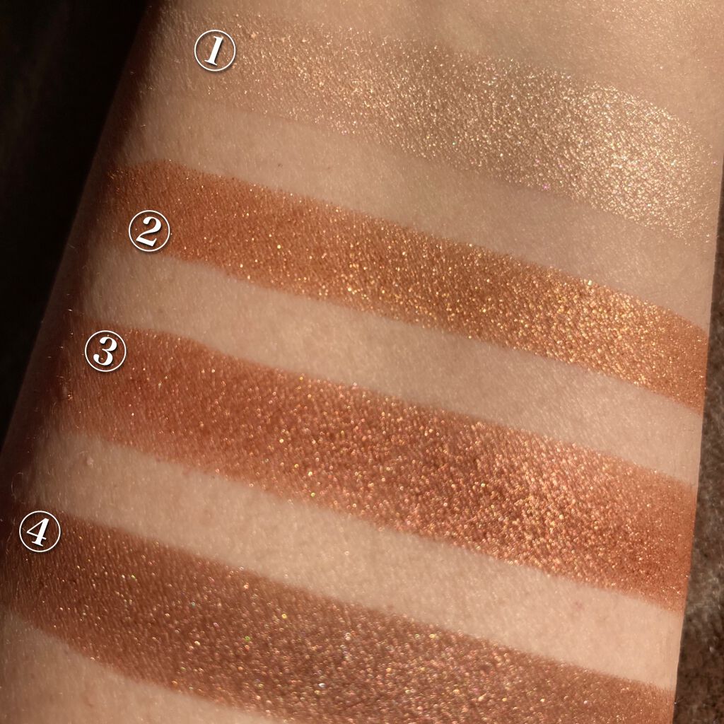 シルキースフレアイズ/キャンメイク/アイシャドウパレットを使ったクチコミ(4枚目)