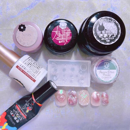 なかやまちえこ on LIPS 「おいしそうなネイル🫧⠀⠀ちょっとづつ色違い♡⠀@pregel...」(5枚目)