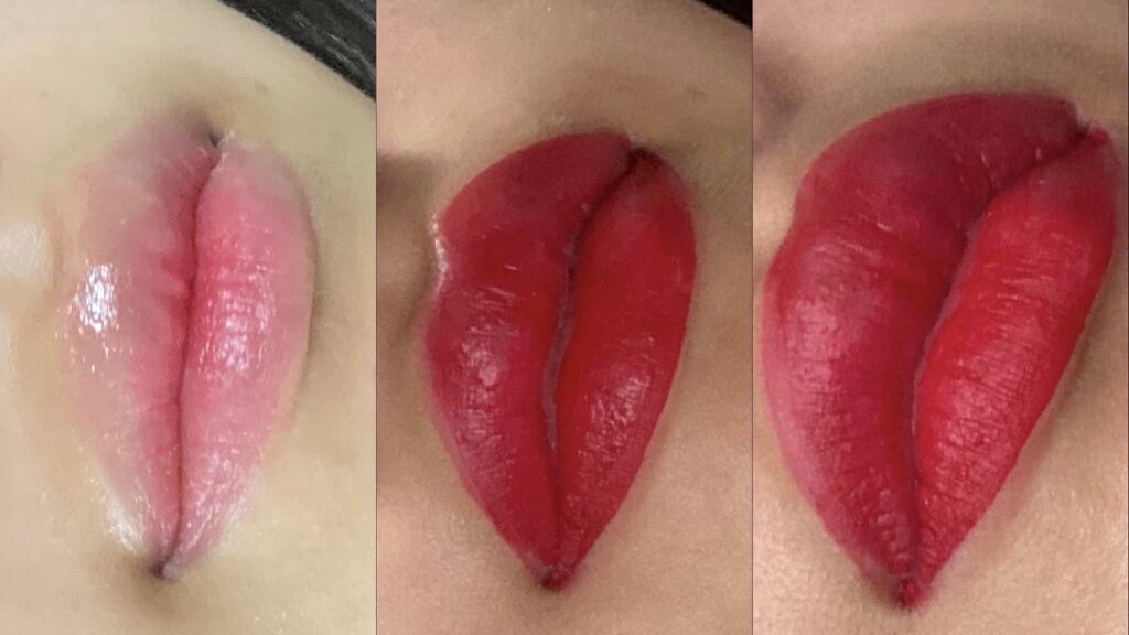 レトロ マット リキッド リップカラー/M・A・C/口紅を使ったクチコミ（3枚目）