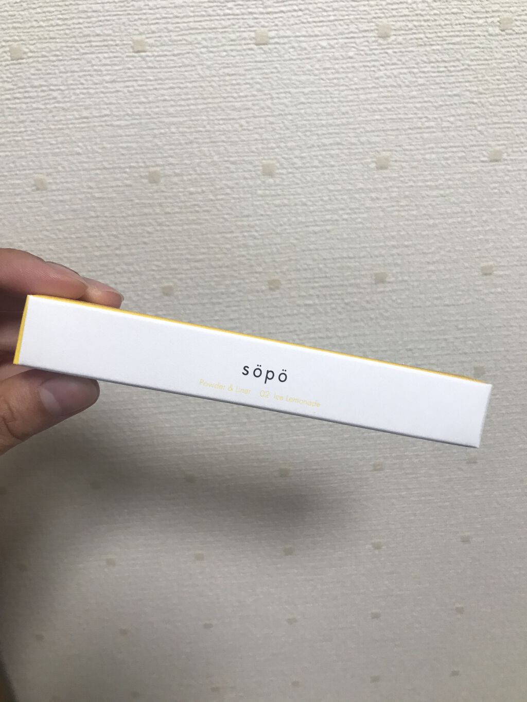 パウダー&ライナー/sopo/スティックアイシャドウを使ったクチコミ（1枚目）